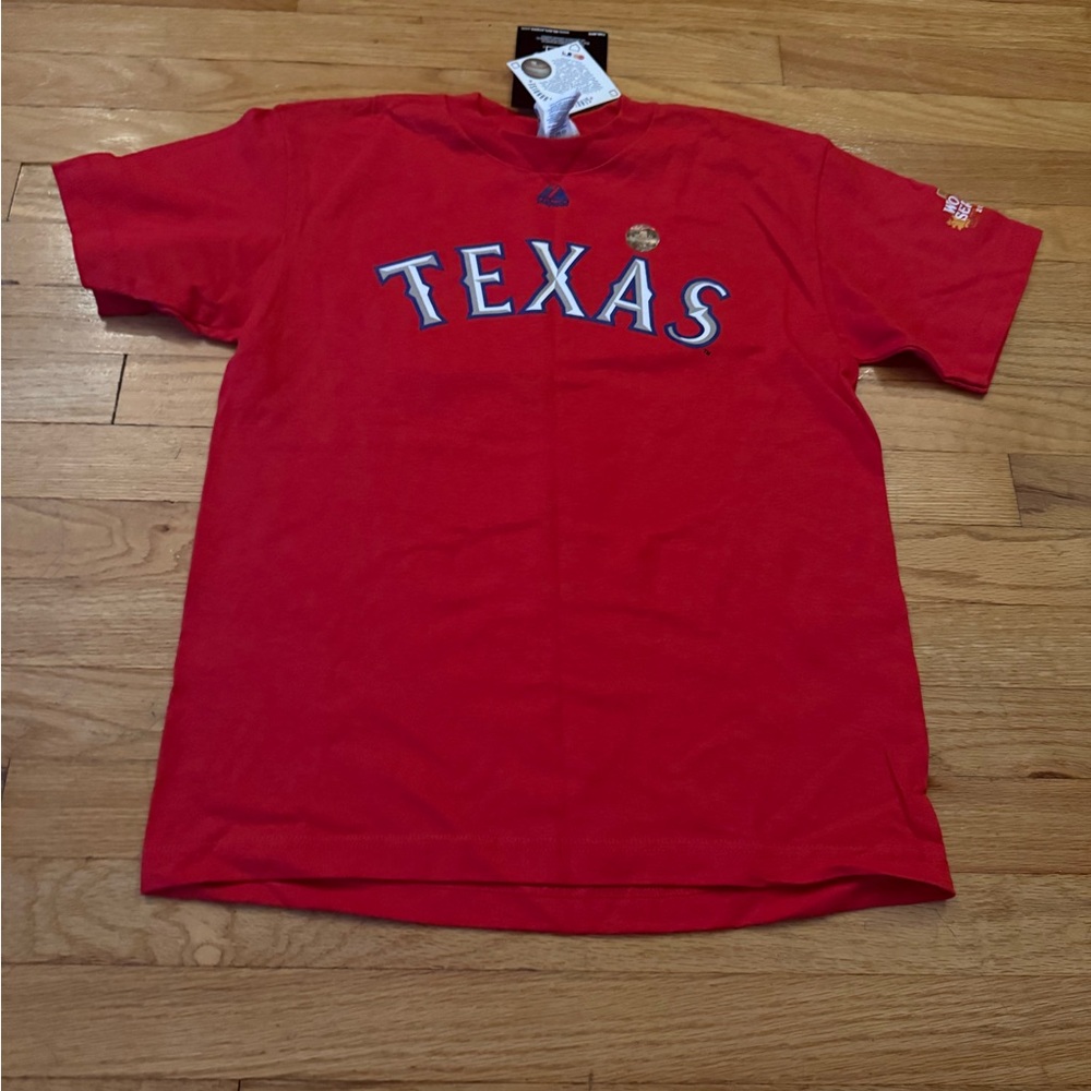 Majestic Red Texas Short Sleeve Tee